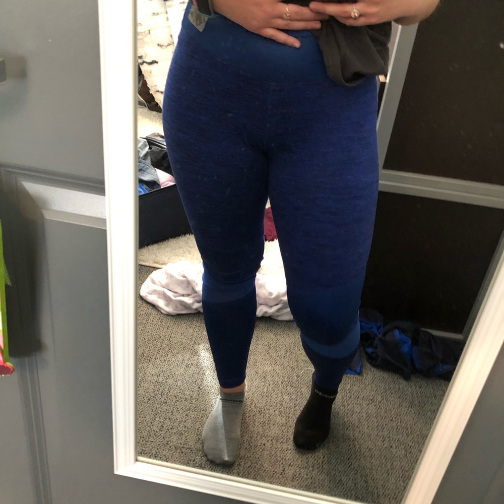 Marika Blue Long Leggings